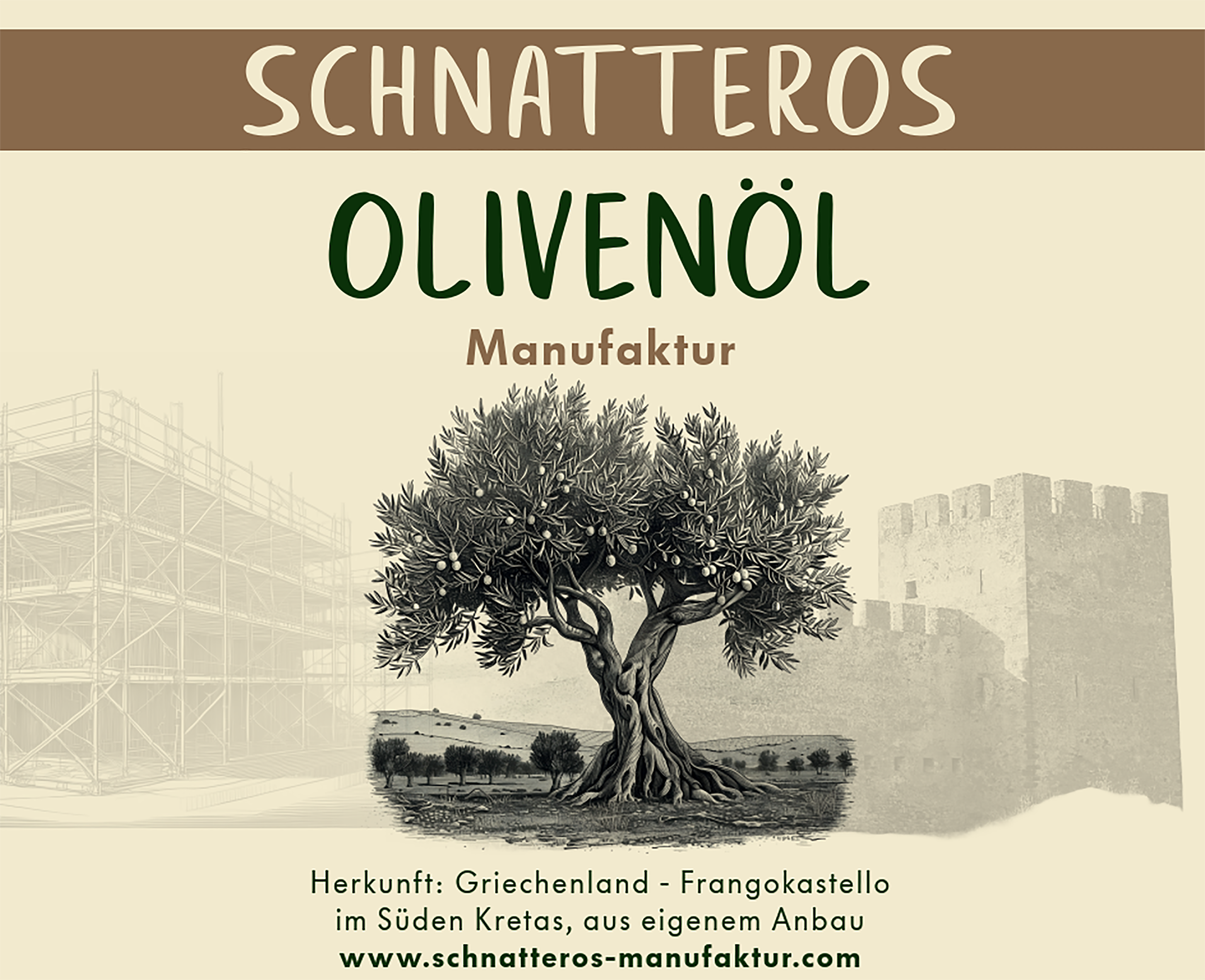 Schnatteros Olivenöl Manufaktur